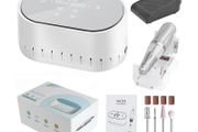 Professional 35000RPM 60W Electric Nail Drill Machine SILVER