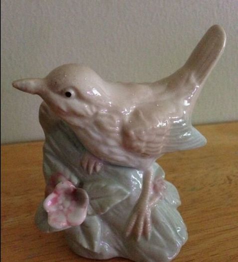 Porcelain Bird Ornament