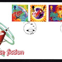 1995 Great Britain Science Fiction Commemorative Stamps Royal Mail Addressed First Day Cover (FDC).