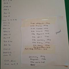 Panini World Cup Stickers