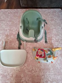 Mamas and papas bug 3-in-1 floor and booster seat and activity tray