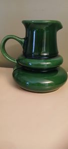 West German Green Glazed Watering Jug
