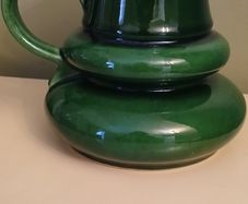 West German Green Glazed Watering Jug