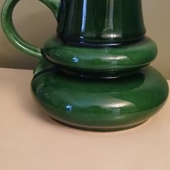 West German Green Glazed Watering Jug