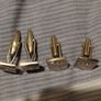 Cufflink pairs with embedded gems Image 2