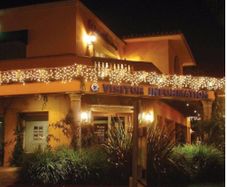 4mx0.6m 96 Leds Curtain Icicle String Light