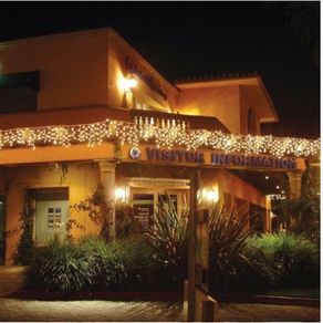 4mx0.6m 96 Leds Curtain Icicle String Light