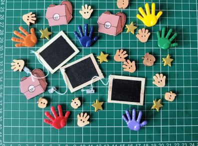 Craft Embellishments - School