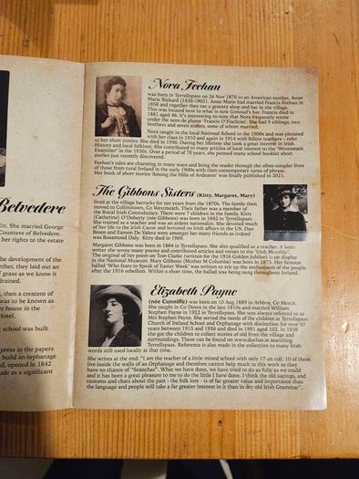 Among The Hills Of Ardnaree. By Nora Feehan. Plus A Leaflet On The Women Of Tyrrellspass. Paperback In Good Condition.  See Photos For Same.