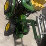 John Deere tractor and bale trailer Image 3