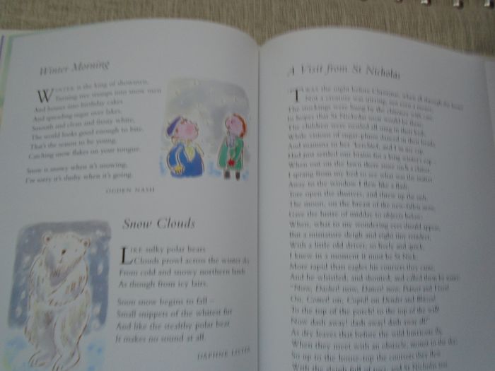 Treasury of Children's poetry, Hardback book, Gift, Children's books,