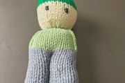 hand knitted toy