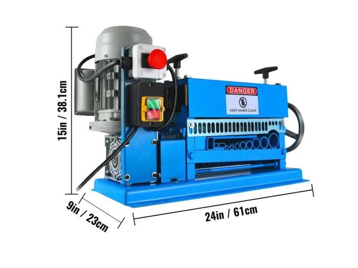 5-38MM Automatic Wire Stripping Machine 370W