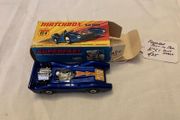 Matchbox 61. Blue shark. Mint in box