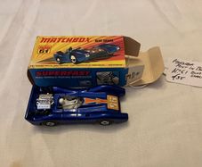 Matchbox 61. Blue shark. Mint in box