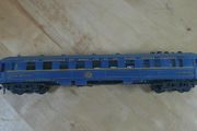 Vintage Hornby AcHO 7390 CIWL Dining Car 3668 Blue Orient Express HO Scale