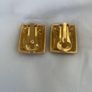 Vintage French Clip on Earrings Image 2
