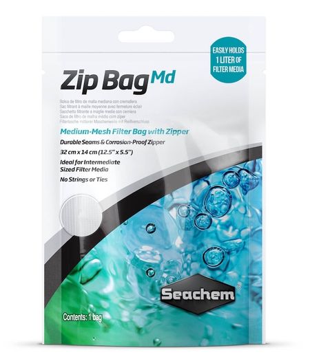 Seachem Zip Bag Medium/ Small -mesh 32cm x 14cm
