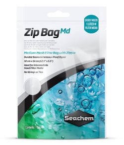 Seachem Zip Bag Medium/ Small -mesh 32cm x 14cm