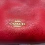 Coach Edie Turn-Lock Pebble New Leather Bag Image 5