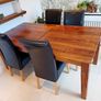 Tropics wood kitchen table Image 6