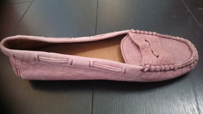 Massimo Dutti Ladies Leather Loafers Size 6 39