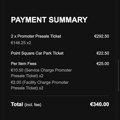Guns n Roses 2 tickets