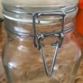 Airtight glass storage jar with clasp Image 5