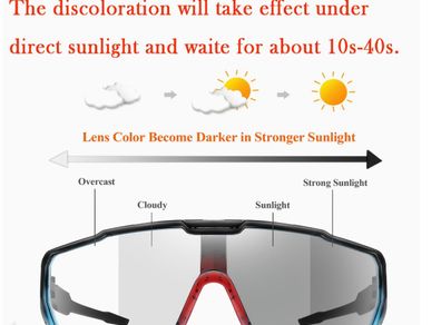 Unisex Color-Changing Fashion Glasses with -Adaptive Switching System,