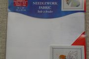 Aida needlework fabric,Craft supplies,Fabric,Cross stitch,sewing