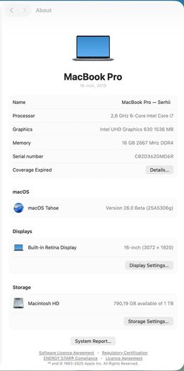For Sale or Trade: High-Spec MacBook Pro 16" (2019) A2141