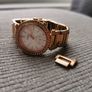 fossil Rose gold diamonte womens watch Image 5