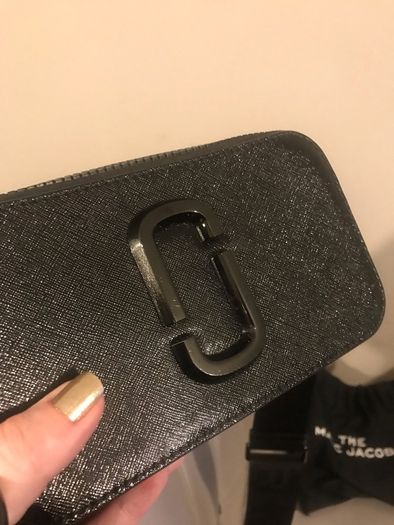 Authentic black marc jacobs bag