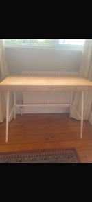 solid wood desk