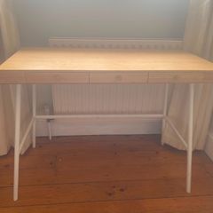 solid wood desk