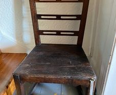 antique Irish chair