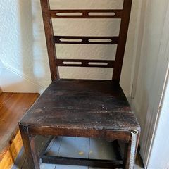 antique Irish chair