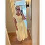 Zara yellow midi dress Image 2