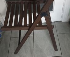 Ikea wooden foldable chairs