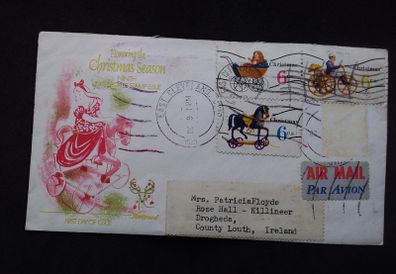 USA Stamps : Honoring The Christmas Season , First Day Cover - 1970