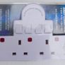 PowerMaster 4 Way Plug Adaptor - No Cable Required Image 2