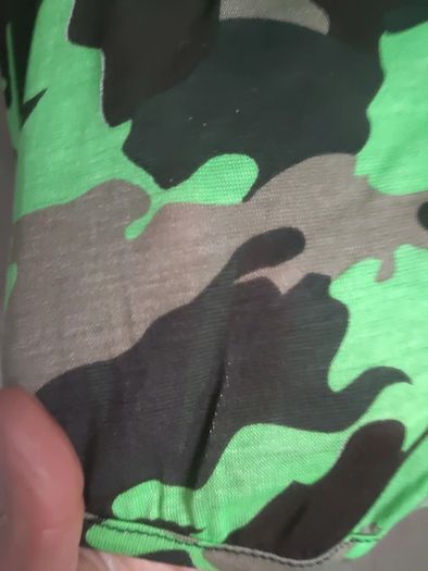 Made in Italy shorts camouflage look fits s sm