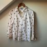 Gerry Weber Smart Coord Casual Set Champagne Crinkle Utility Jacket & Polka Dot Blouse Image 2