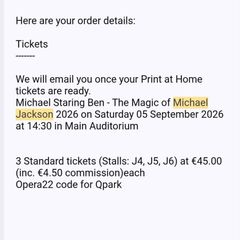 Opera House Tickets