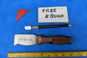 Chisel / Hacking Knife + Glass cutter