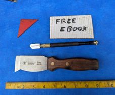 Chisel / Hacking Knife + Glass cutter