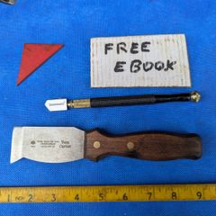 Chisel / Hacking Knife + Glass cutter