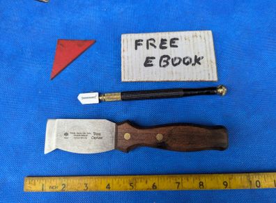 Chisel / Hacking Knife + Glass cutter