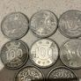 Japan Silver coins x 9 Image 3