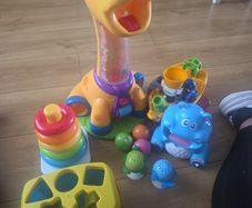 Mix of baby toys